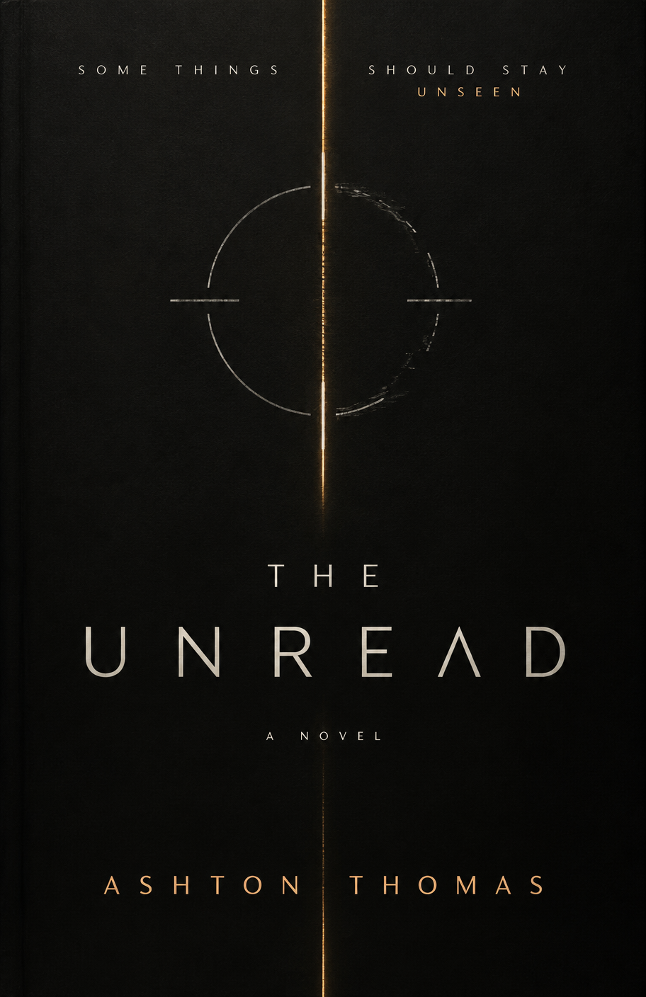 Temporary cover artwork for The Unread by Ashton Thomas